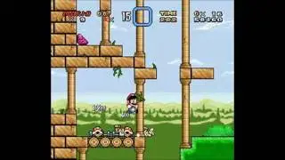 [SMW] The Second Reality Project Reloaded 1 1-2 두더지 폐허 Mole Ruins #1 | 20081125