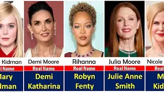 😲Shocking REAL Names of Famous Actresses You weren't Know Before
