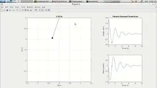 Simple and Double Pendulum in Matlab Tutorial Part3