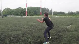 Guillem throwing the fast catch Turbo