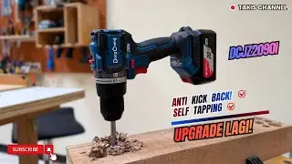 Bor Cordless Dongcheng DCJZ2090i Terbaru! Ada ANTI Kick Back + Self Tapping?!
