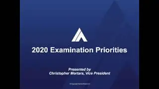 2020 SEC Regulatory Priorities