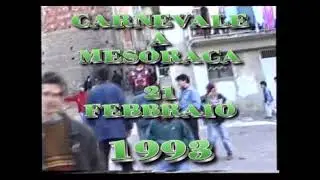 Carnevale a Mesoraca nel 1993