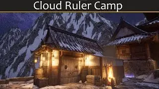 Epic Mountainside Base! | Cloud Ruler Camp Player Home | Oblivion Mod Remastered
