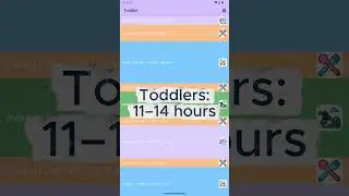 Sleep schedule for children (1&ndash;5 years) | Healthy kids routine