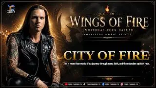 🎵 CITY OF FIRE - Emotional Rock Ballad (Official Music Video)