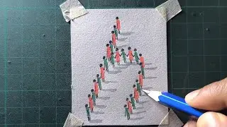 Master the Art of 3D Drawing: Learn How to Craft Stunning 3D Letter H! 🎨✨