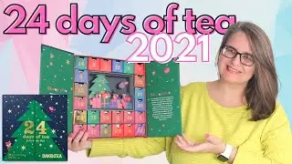 DAVIDsTEA 24 дня чая 2021 &mdash; чайный адвент-календарь &mdash; со СПОЙЛЕРОМ!