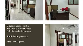 sarvodaya enclave rent| office space for rent in delhi @sarvodaya enclave #cheapestflatindelhi