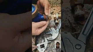 water meter installation Adjustable Connector Se Easy Solution 🔧💧 #plumberhacks #hacks