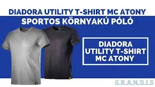 DIADORA UTILITY T-SHIRT MC ATONY P&Oacute;L&Oacute;
