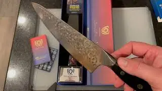 Dalstrong Chef Knife   8 inch Blade   Shogun Series ELITE   Damascus Review
