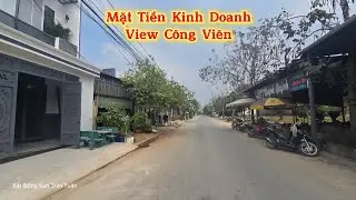 Nhà mặt tiền Kinh doanh,View công viên,ngay Trường Học,kề bên Cầu Lớn Hóc Môn