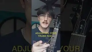 How to adjust your truss rod&hellip; #guitar #guitarsetup #guitarist #guitartalk #musician #guitartech
