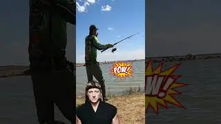Catching Rainbow Trout with Nightcrawlers on the Guard Dog Pro! #fishing #rainbowtroutfishing