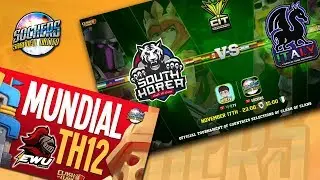 LIVE 8avos CIT | SOUTH KOREA VS. ITALY | MUNDIAL TH12 ESL | CASTER SOCKERS