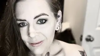 Vertical Labret piercing