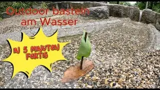 Kinder ⛰Outdoor 🏕Basteln ein cooles Schiff in f&uuml;nf Minuten