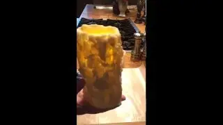 Turning battery candles into elegant candles