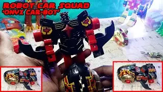 Mainan Robocar Squad. Onyx carbot. Bootleg. Made in China. Mirip 'Bat Mobile' Batman #transformers