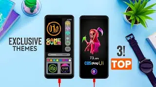 Top 3 MIUI 13/14 Exclusive Visually Delightful Cool Themes | New THEMES | A1 Design MIUI Theme 🔥