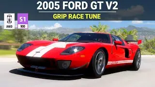 Forza Horizon 5 - 2005 Ford GT, FH5 Grip Race Build, Tune & Customization
