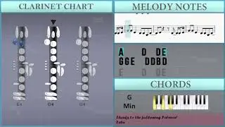 How to play Changes by Charlie Puth on Clarinet (Tutorial)