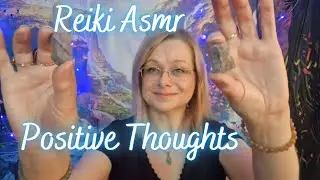 Reiki for positive thoughts. ASMR Sugilite crystal healing