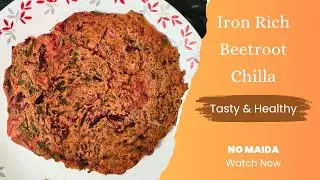 Beetroot Potato Chilla Recipe for Kids | Healthy Baby Food&rdquo; #healthy #babyfood #recipe #babylaughs 🧿