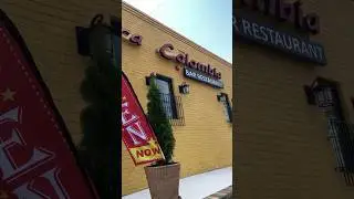 #Colombian restaurant in the USA #Colombian food #Colombian culture 🇨🇴