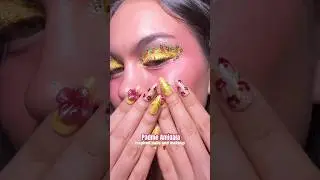 WHAT DO WE THINK CHAT?! #colorfulmakeup #floral #starwars #padmeamidala #nailsart #makeupart #create