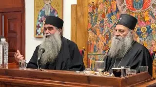 2026 02 01 Обраћање народу Патријарха Порфирија и оца Рафаила након литургије