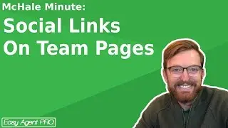 New Team Pages With Social Links!