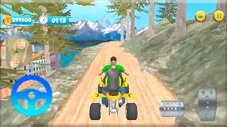 ATV Top Mountain Bike Taxi Racing Game - Atv Bike 3D Games