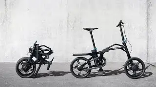The Peugeot eF01 Electric Folding Bicycle