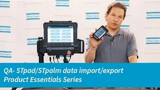 Product Essential Series: QA: STpad/STpalm data import/export | Atlas Copco