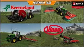 Kverneland and Vicon DLC PART 1 Grass Equipment