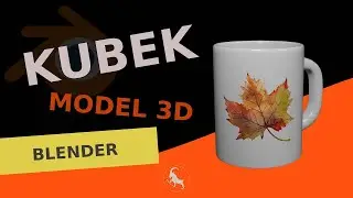 Modelowanie kubka w Blender z teksturą