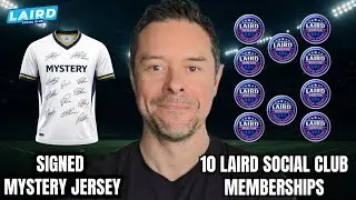 Giving Back to the Community 🎁 | Mystery Signed Jersey + 10 Free Laird Social Club Memberships