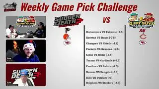 Bonus Team Up - Game Pick Challenge Who's Going To Win In Week 15