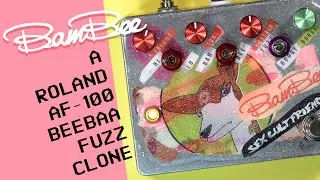 Bam-Bee Treble Boost + Fuzz (Handmade Roland AF-100 BeeBaa Fuzz Clone) - Someday by External Menace