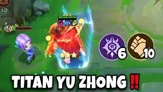 HIGH CLASS SYNERGY & HYBRID YU ZHONG TITAN MODE‼️GAMEPLAY MAGIC CHESS GO GO