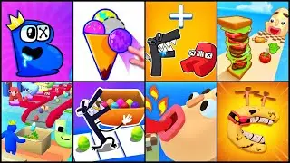 ОБЗОР ВЕСЕЛЫХ ИГР Алфавит лоре Мастер, Alphabet Egg Farm, CPI, Sandwich Runner
