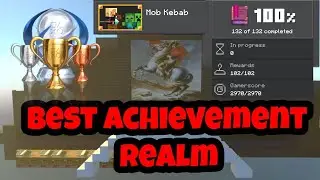 Самый быстрый сервер достижений Minecraft Bedrock 1.21.130 (все достижения 100%) - Mounts of Mayhem!