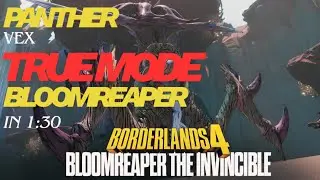 (FIRST EVER ?!) UVHM6 Panther Vex truemode BloomReaper platinum kill.
