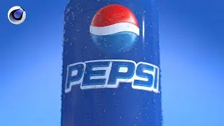 Pepsi Can 3d animation - Cinema 4d