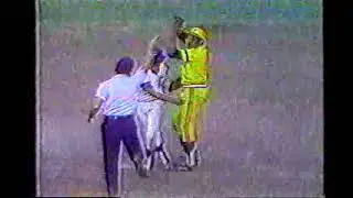 September 1978 Willie Stargell Pittsburgh Pirates terrible slide second base trying to steal timeout