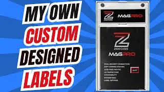 I Created my Own Custom Designed MagPro Labels for my Ken Griffey Jr Collection