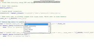 Track user activity on website using PHP and Mysql
