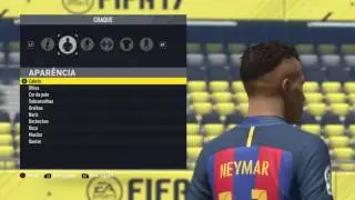 Neymar (Face) Fifa 17 Como Fazer?!